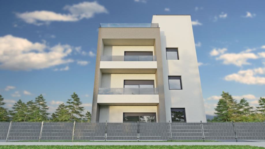 Malešnica, novogradnja dovosoban 45m2 +30m2 terasa +VPM - Slika 3