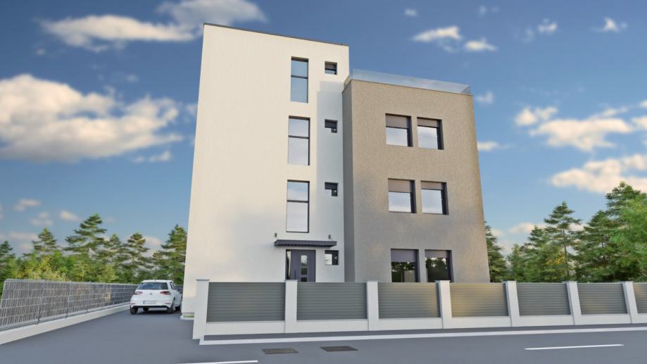 Malešnica, novogradnja dovosoban 45m2 +30m2 terasa +VPM