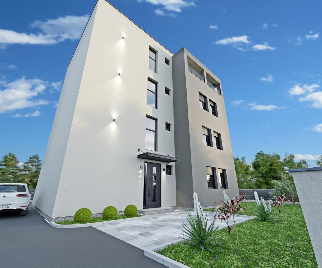 Malešnica, novogradnja 3-stan od 76,40 m2+PM+vrt, BEZ provizije za kupce