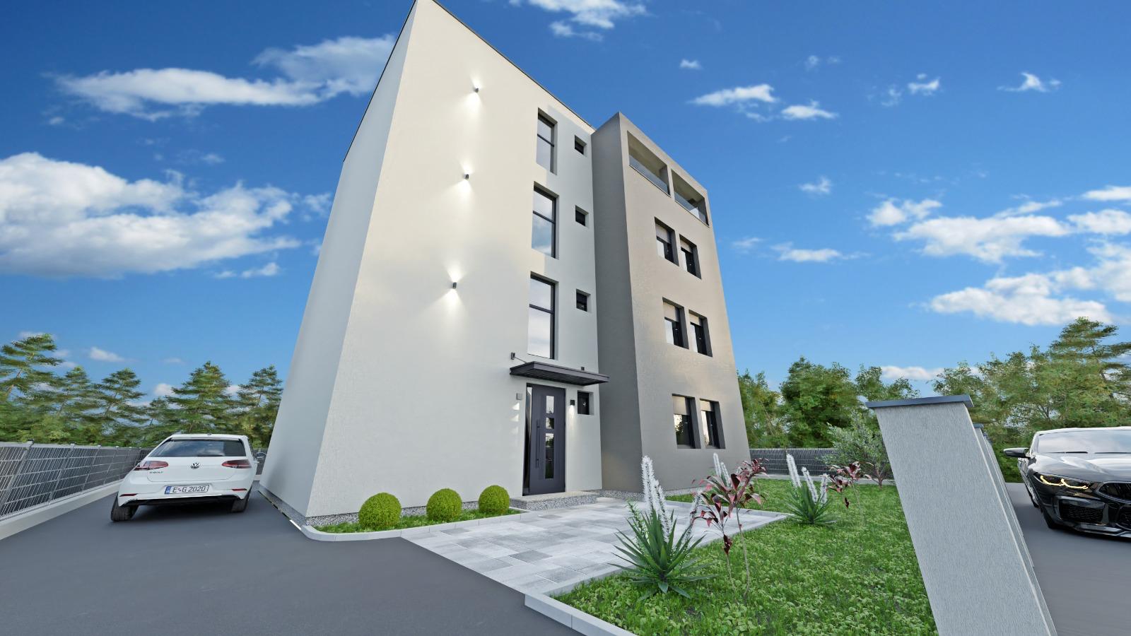 Malešnica, novogradnja 3-stan od 76,40 m2+PM+vrt, BEZ provizije za kupce - Slika 2