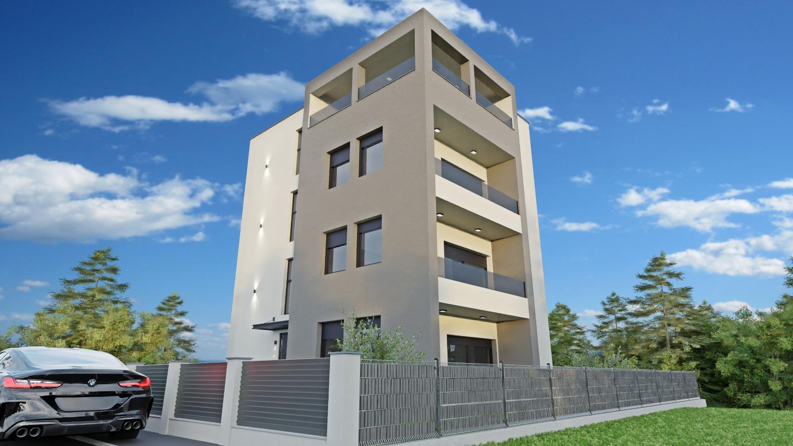 Malešnica, novogradnja 3-stan od 76,40 m2+PM+vrt, BEZ provizije za kupce - Slika 4