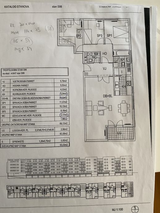Sesvete - Novi Jelkovec 99 m2+ 2 garaže 18+18m2, BEZ PROVIZIJE ZA KUPCA! - Slika 22