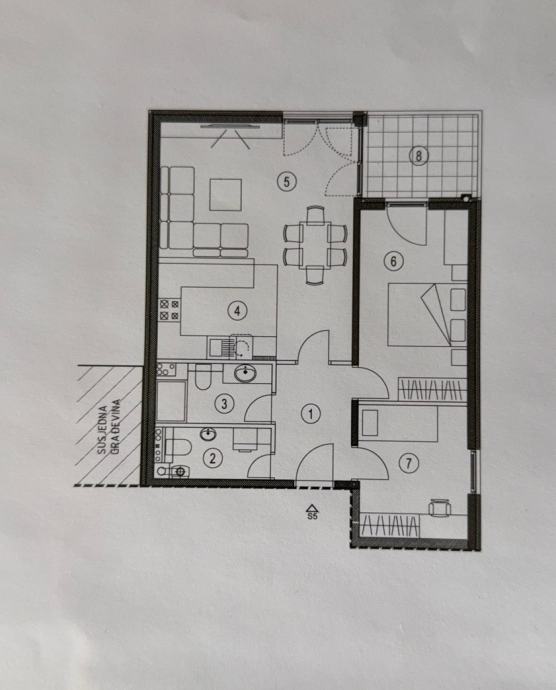 Dugave, novogradnja trosoban stan 72,44 m2) + VPM, BEZ PROVIZIJE ZA KUPCA! - Slika 17