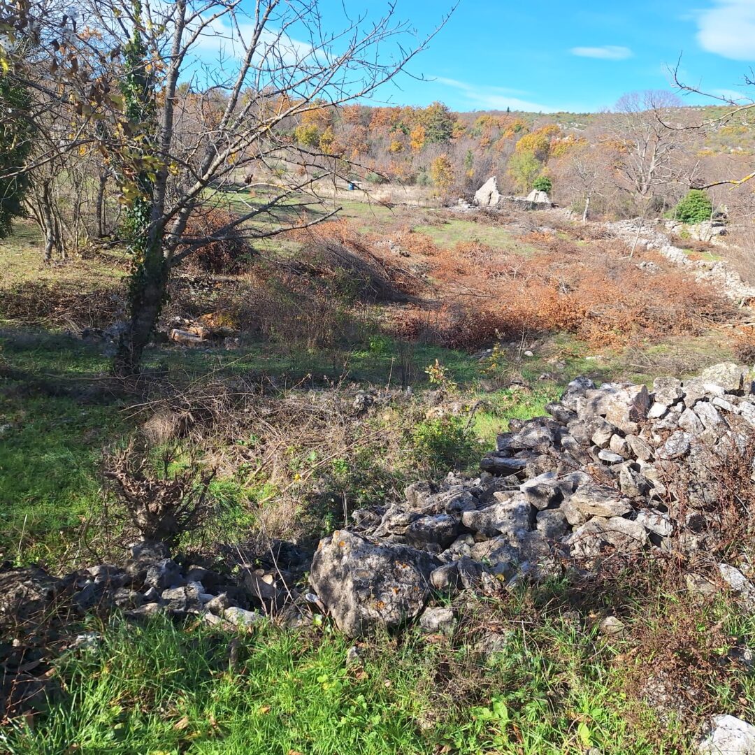 Brštanovo (Općina Klis)-građevinsko zemljište 3.621 m² s kamenom ruševinom