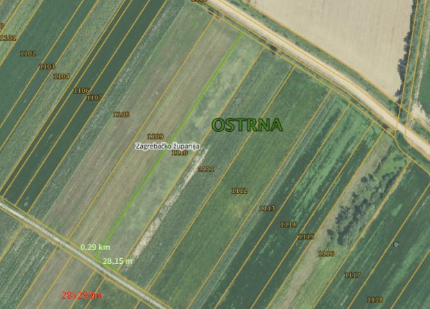 POLJOPRIVREDNO ZEMLJIŠTE 8.134 m² – MALA OSTRNA, DUGO SELO - Slika 3